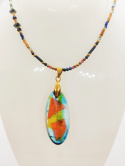 Kamykbijoux.pl – naszyjnik z kamieni , naszyjnik Kamyk Bijoux,, naszyjnik z żywicy epoksydowej handmade, SEA GLASS