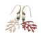Kolczyki PINK & RED CORAL HARMONY
